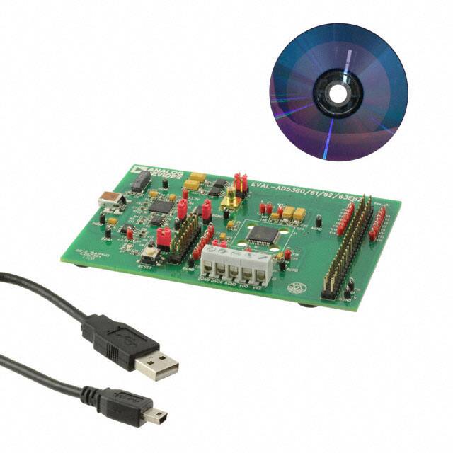 EVAL-AD5363EBZ Analog Devices Inc.  Cartes d'évaluation - Convertisseurs numériques-analogiques (DAC)